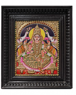 Tanjore Painting Gajalakshmi
