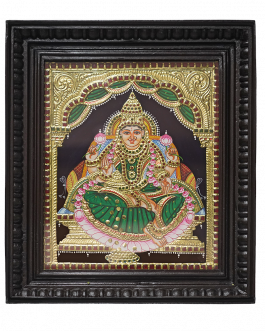 Tanjore Painting Mahalakshmi