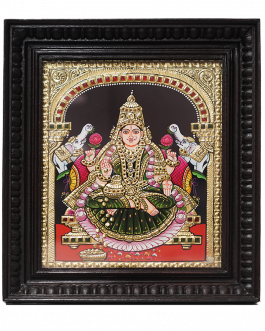 Tanjore Painting Gajalakshmi