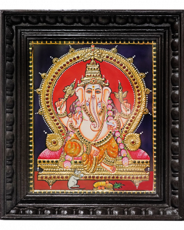 Tanjore Painting Vinayagar