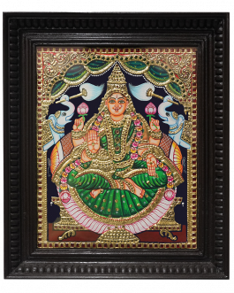 Tanjore Painting Gajalakshmi