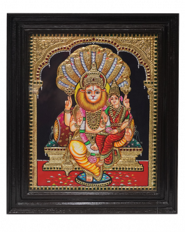 Tanjore Painting Lakshmi Narasimmar