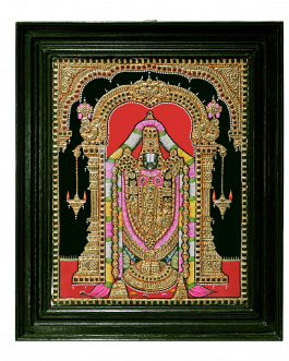 Tanjore Painting Perumal