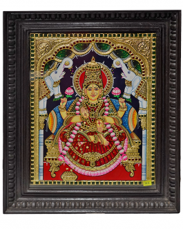 Tanjore Painting Grahalakshmi