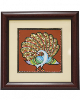 Tanjore Painting Peacock