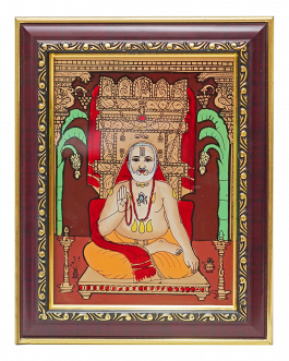 Glass Painting Ragavendra
