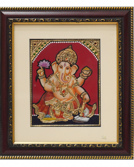 Tanjore Painting Vinayagar