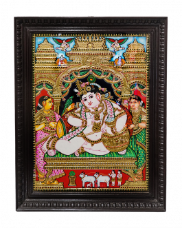 Tanjore Painting Krishna