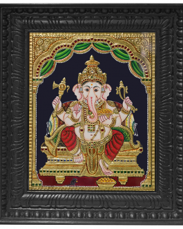 Tanjore Painting Vinayagar