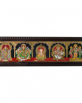 Tanjore Painting Perumal Lakshmi Ganesh Murugan Saraswathi