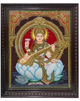 Tanjore Painting Lakshmi