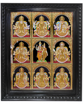 Tanjore Painting Astalakshmi