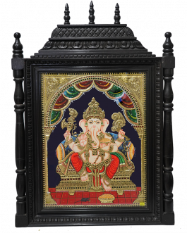 Tanjore Painting Vinayagar