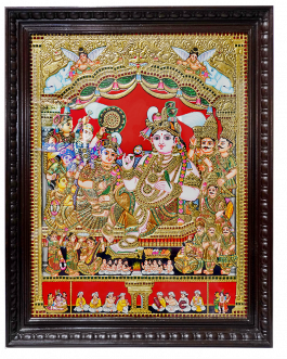 Tanjore Painting Krishnna