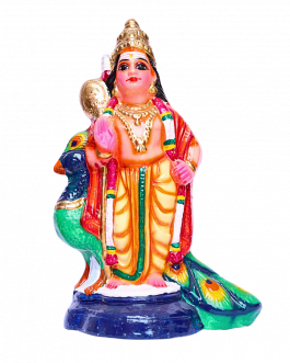 Paper mache Murugan