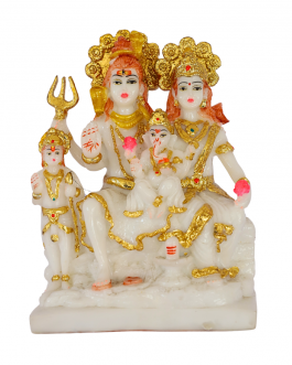 Marble dust Sivan Parvathi Lamp