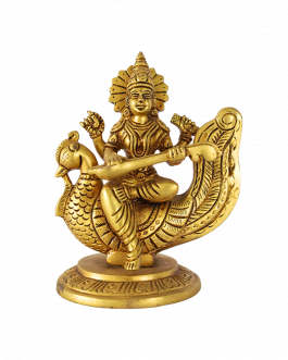 Brass Saraswathi
