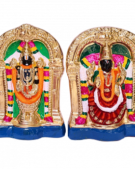 Paper mache Perumal Thaayar