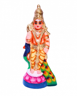 Paper mache Peacock Murugan