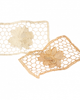 Pineapple leaf Embroidery pieces(Rectangle)