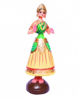 Paper mache Tanjore Thalayatti