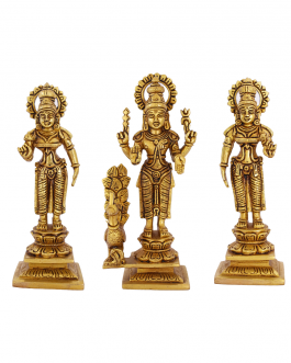 Brass Murugan Valli Devanai