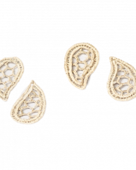 Pineapple leaf Embroidery pieces(Mango design small)