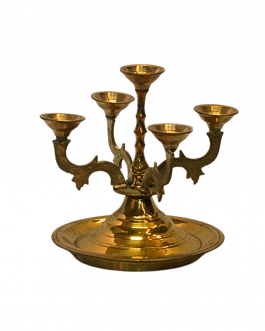 Brass Panja mugha deepam