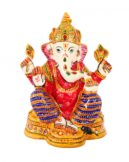 White Metal Vinayagar