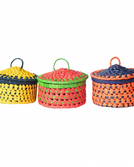 Palm Leaf Chocolate Basket