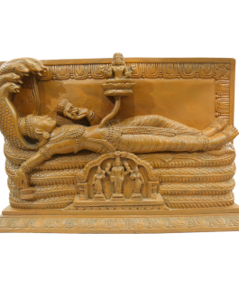 Wood Padmanabha Swami (Teek Wood Polish)