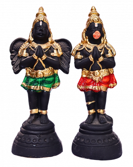 Paper mache Garudar,Anjaneyar