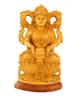 White Metal DhanaLakshmi