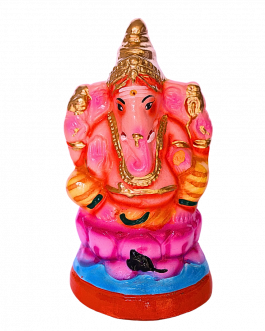 Paper mache Raajaganapathy