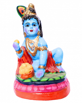 Paper mache Krishnan