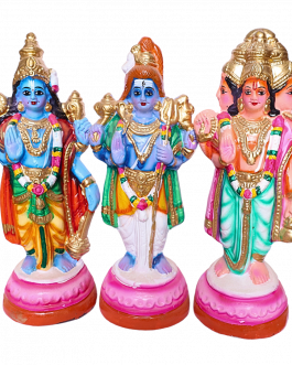 Paper mache Bramma,Vishnu,sivan