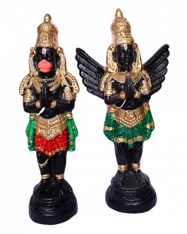 Paper mache Garudar,Anjaneyar