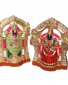 Paper mache Perumal Thaayar