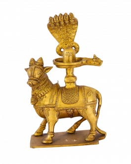 Brass Nandhi&SivaLinga