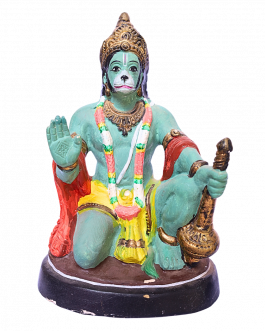 Paper mache Hanuman (Antique)