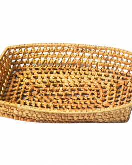 Champa Grass Rectangle basket Medium