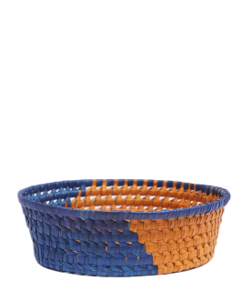 Palm Leaf Parrot Design Bowl