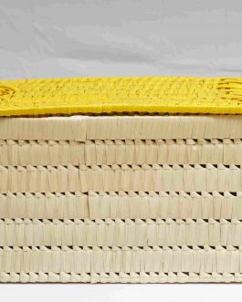 Palm Leaf Rectangle Box Inner Lid