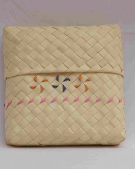 Palm Leaf Box Type Pouch