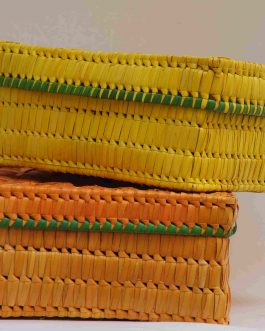 PalmLeaf Square Box Big