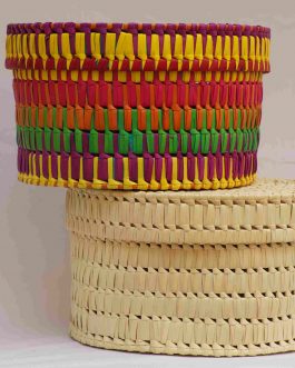 PalmLeaf Half Diamond Round