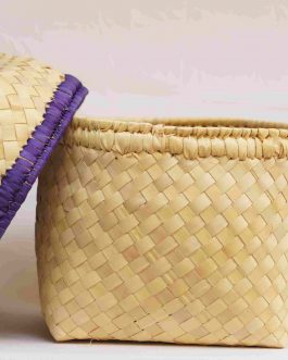 Palm leaf Rice Box Medium