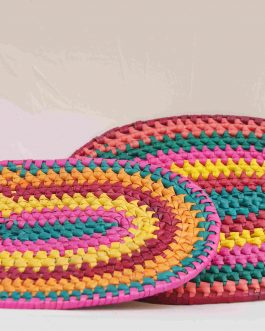 Palm Leaf Table Mat Oval