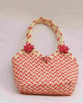 Palm Leaf Hand Bag Fancy Small