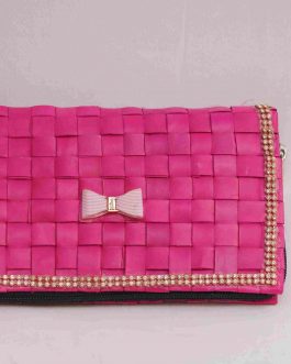 Palm Leaf Rectangle Purse Fancy